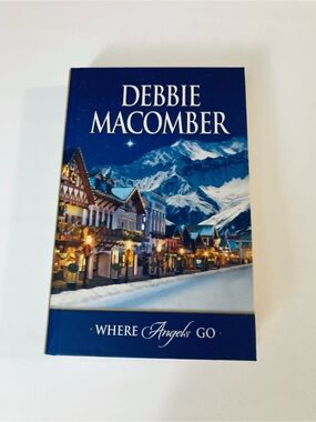 'Where Angels Go' Hardcover Book - Blue Cover